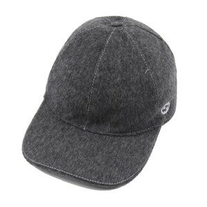 GUCCI Dark Grey Wool Women's Hat Size S